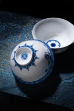 58头青花青羽流光玲珑餐具 · 9