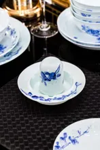 58头手绘青花牡丹玲珑餐具 · 9
