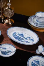 58头青花玲珑餐具·物华天宝 · 3
