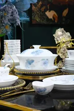 58头·白玉瓷蓝韵餐具 · 7