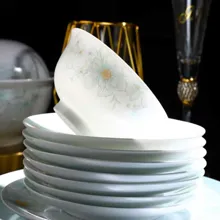 58头·白瓷清风玉影餐具 · 2
