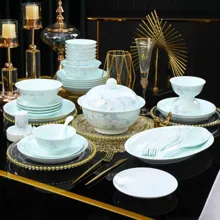 58头·青釉桃花源餐具 · 3