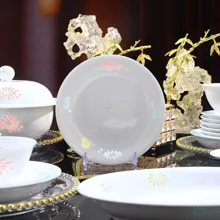 58头五彩玲珑烟花餐具套装 · 5