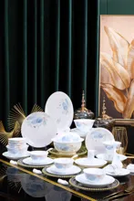 58头·白瓷花千骨餐具 · 9