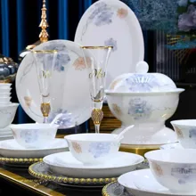 58头·白瓷荷风餐具 · 6