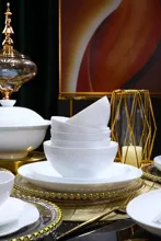58头·白瓷云梦餐具 · 6