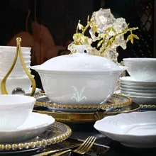 58头·白玉玲珑丰收餐具套装 · 3
