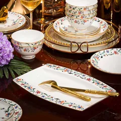 70头·描金富饶花园骨瓷餐具 · 5