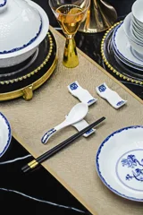 56头·青花吉祥鸟餐具 · 6