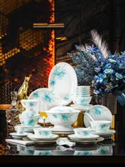 60头·高温玉泥白瓷挚爱餐具 · 1