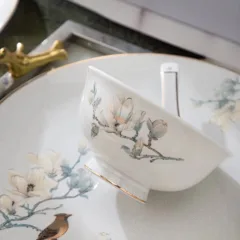 62头·花鸟望升平骨瓷餐具 · 6
