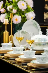 58头醉清风餐具（白瓷） · 1