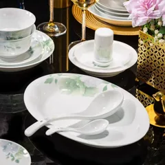 58头醉清风餐具（白瓷） · 5