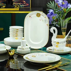 70头·锦色怡人描金骨瓷餐具 · 7