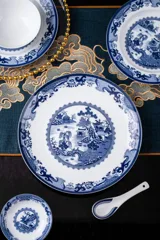 56头新中式园林青花瓷餐具 · 5