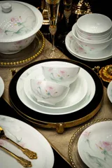 60头风清瑶高温玉瓷餐具 · 6