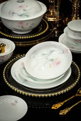 60头风清瑶高温玉瓷餐具 · 7