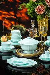 58头·青釉花棱餐具 · 3