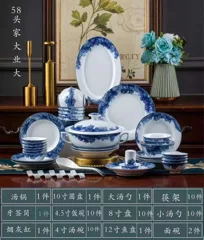58头家大业大餐具（白瓷） · 10