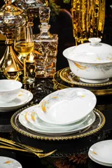60头·白玉泥鱼欢餐具 · 7