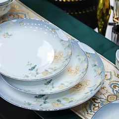 58头喜上眉梢餐具（白瓷） · 7