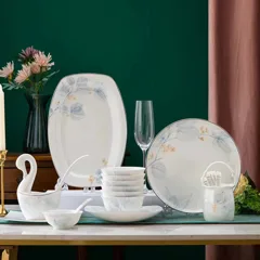 62头·紫梦风情骨瓷餐具 · 1