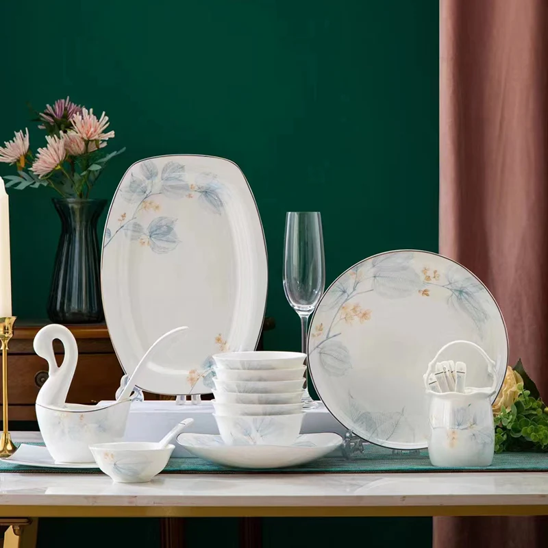 62头·紫梦风情骨瓷餐具
