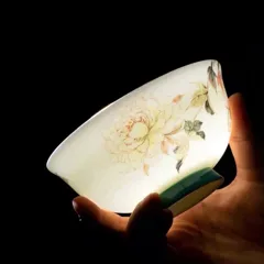 70头描金十二花神骨瓷餐具 · 6