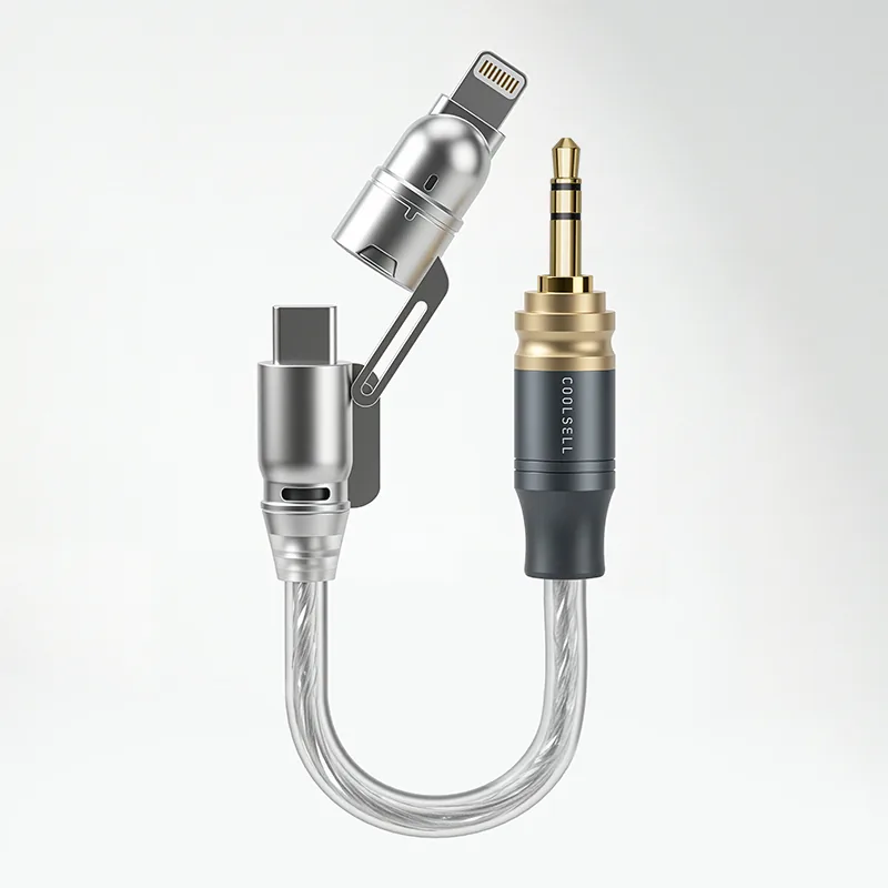 COOLSELL C19 DAC Headphone Adapter