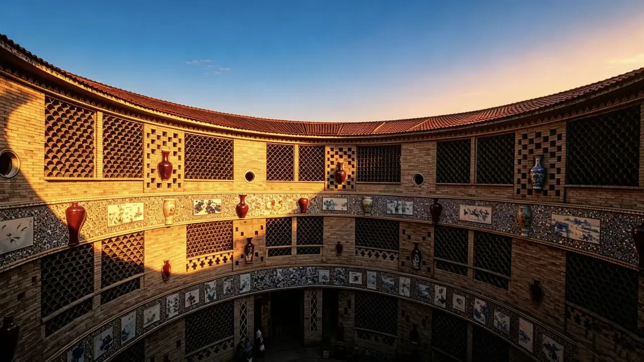 Ceramic Palace · Courtyard